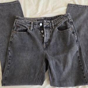 Volcom Black Button-Fly Jeans